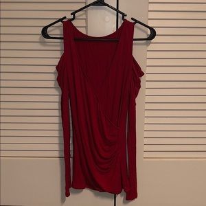 Wrap Low-Cut Top